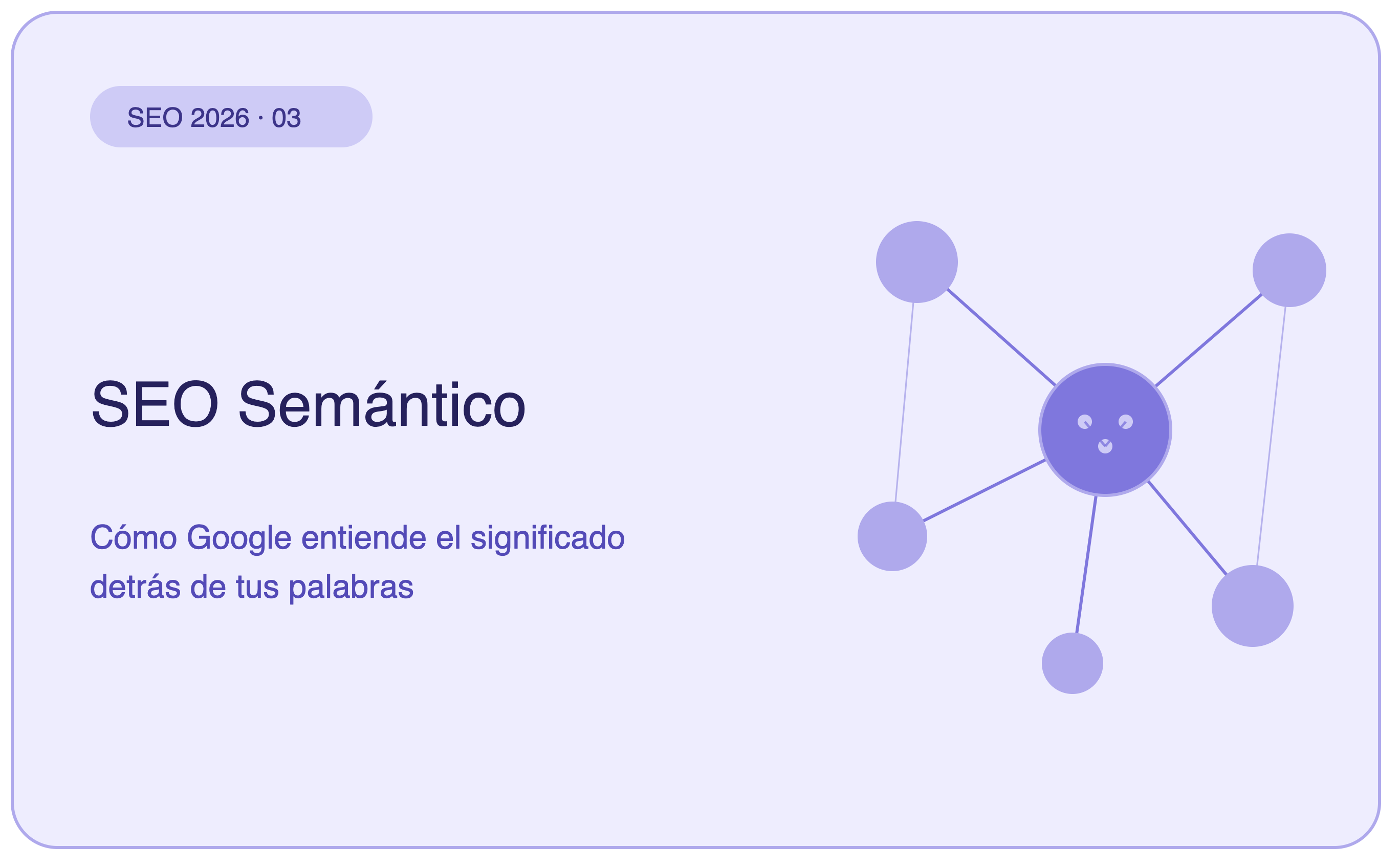 SEO Semántico: Cómo Google entiende el significado detrás de tus palabras