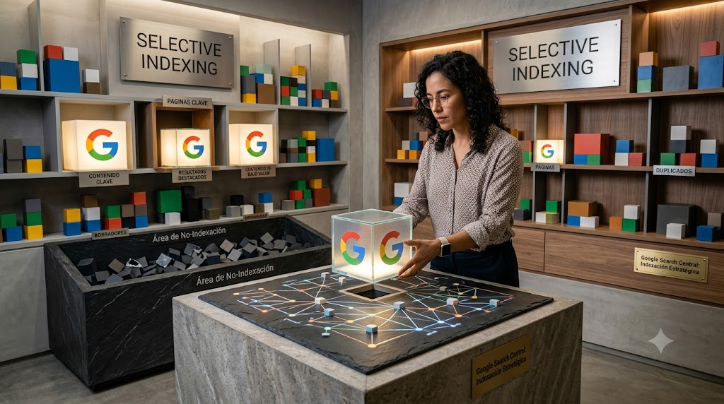 Indexación selectiva: por qué no todas tus páginas deberían aparecer en Google