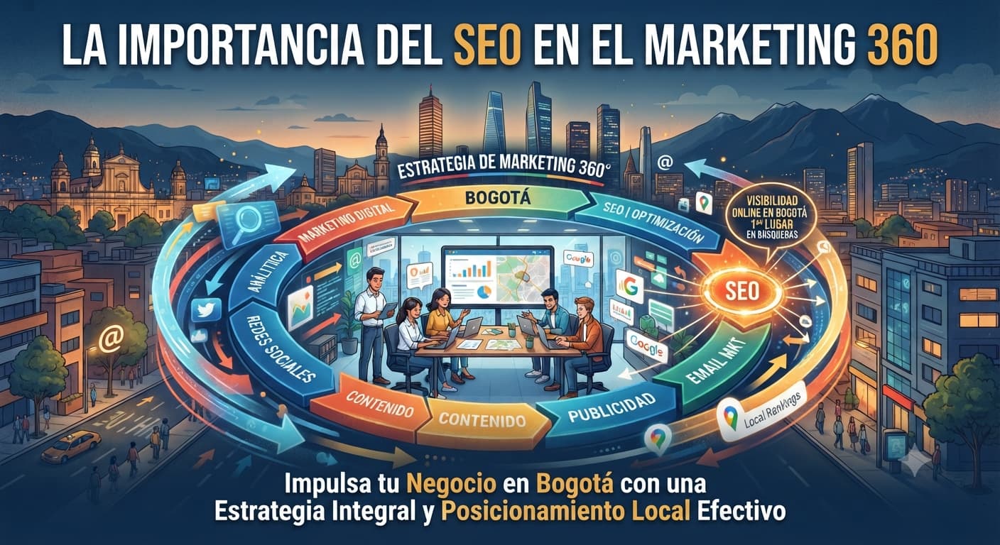 La importancia del SEO en el marketing 360