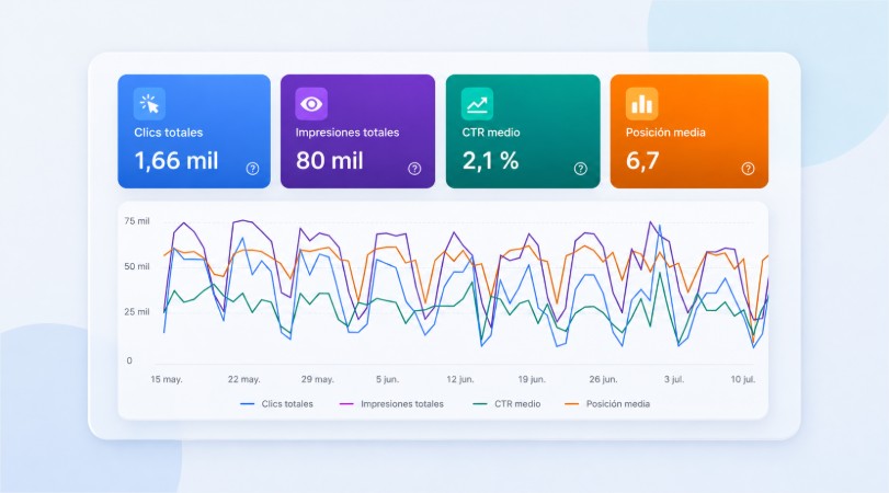 Visual de Search, datos y conversión